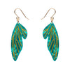 Fairy Wings Drop Earrings by Erstwilder in Multiple Colors