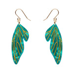 Fairy Wings Drop Earrings by Erstwilder in Multiple Colors