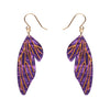 Fairy Wings Drop Earrings by Erstwilder in Multiple Colors