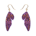 Fairy Wings Drop Earrings by Erstwilder in Multiple Colors