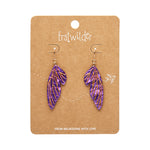 Fairy Wings Drop Earrings by Erstwilder in Multiple Colors