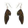 Fairy Wings Drop Earrings by Erstwilder in Multiple Colors