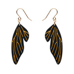 Fairy Wings Drop Earrings by Erstwilder in Multiple Colors