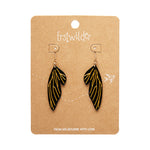 Fairy Wings Drop Earrings by Erstwilder in Multiple Colors