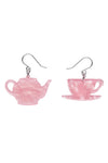 Tea Set Drop Earrings by Erstwilder in Multiple Colors