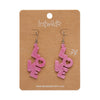 LOVE Drop Earrings by Erstwilder in Multiple Colors