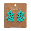 Coral Statement Stud Essential Earrings by Erstwilder in Multiple Colors