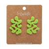 Coral Statement Stud Essential Earrings by Erstwilder in Multiple Colors
