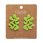 Coral Statement Stud Essential Earrings by Erstwilder in Multiple Colors