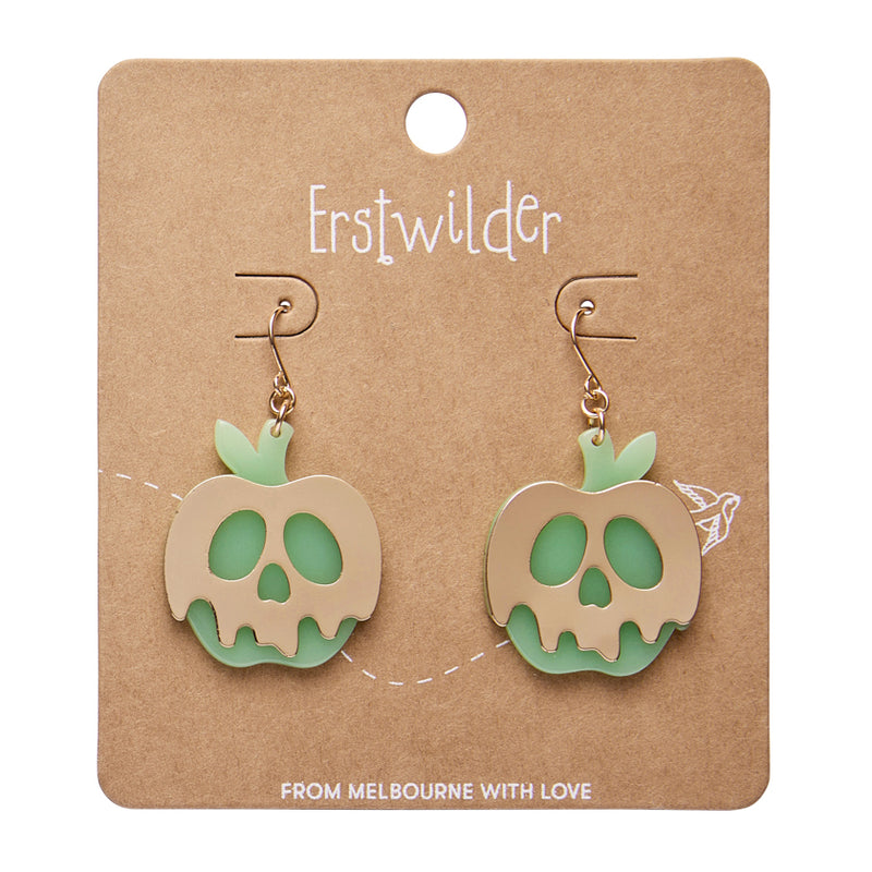 Poison Apple Drop Essential Earrings by Erstwilder in Multiple Colors
