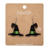 Witch's Hat Drop Essential Earrings by Erstwilder in Multiple Colors