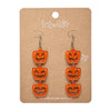 Halloween Pumpkins Drop Essential Earrings by Erstwilder in Multiple Colors