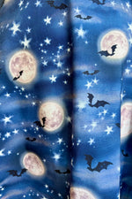 Bat and Moon Skater Skirt by Retrolicious