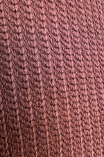 Brown Knit Vest by Heart of Haute