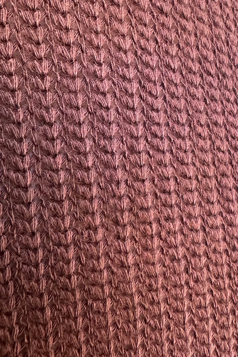 Brown Knit Vest by Heart of Haute