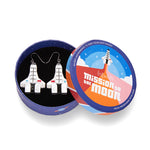 Mission to the Moon Drop Earrings by Erstwilder