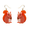 Cheeky Squirrel Drop Earrings by Erstwilder