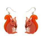 Cheeky Squirrel Drop Earrings by Erstwilder