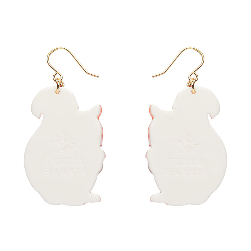 Cheeky Squirrel Drop Earrings by Erstwilder