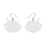 Fancy a Cuppa Drop Earrings by Erstwilder