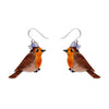 Rosie the Robin Drop Earrings by Erstwilder