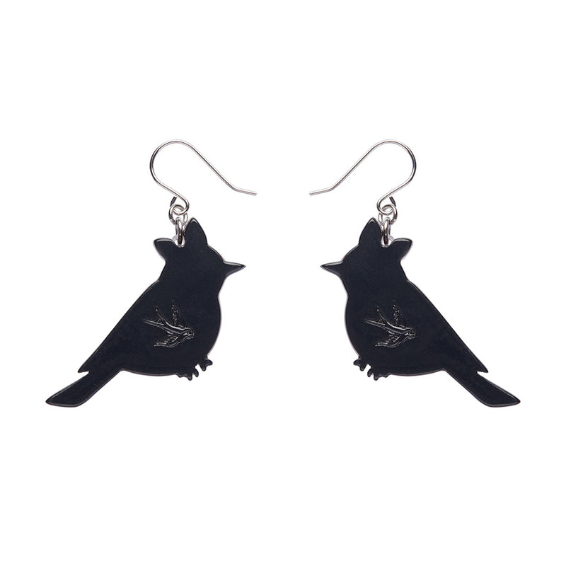 Rosie the Robin Drop Earrings by Erstwilder