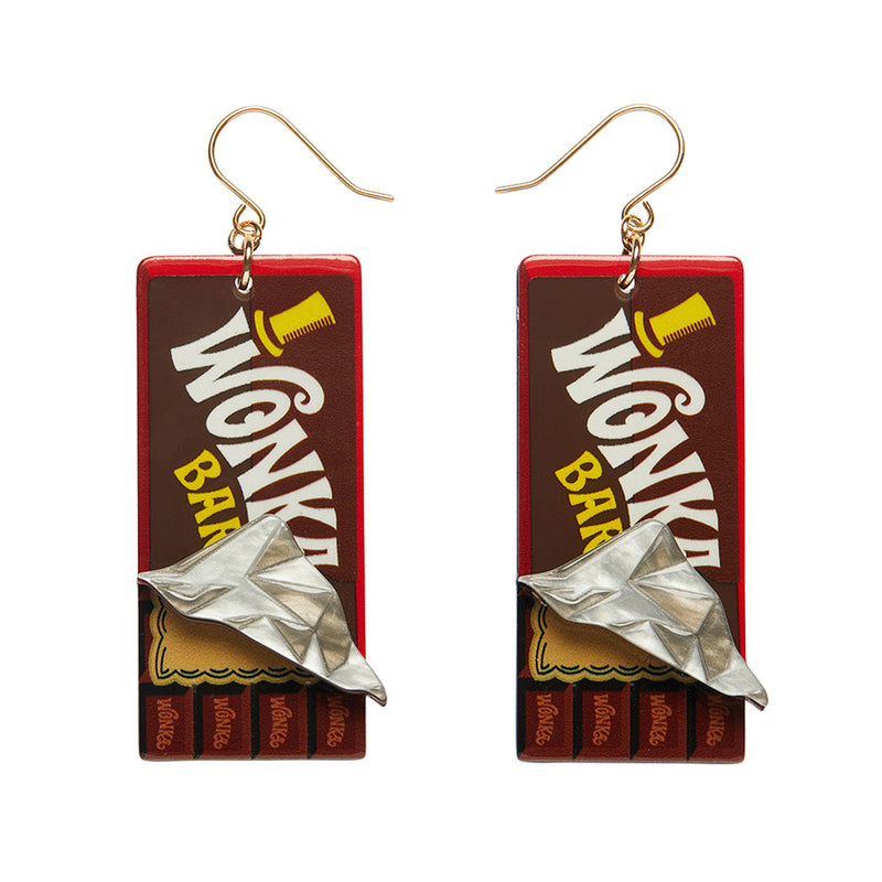 Winning Wonka Bar Drop Earrings by Erstwilder