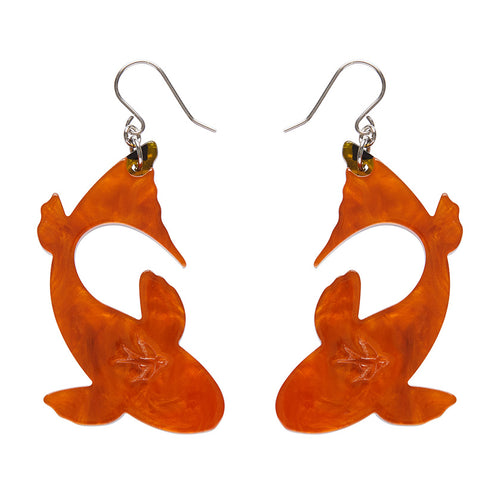 Playing Koi Dangle Earrings by Erstwilder