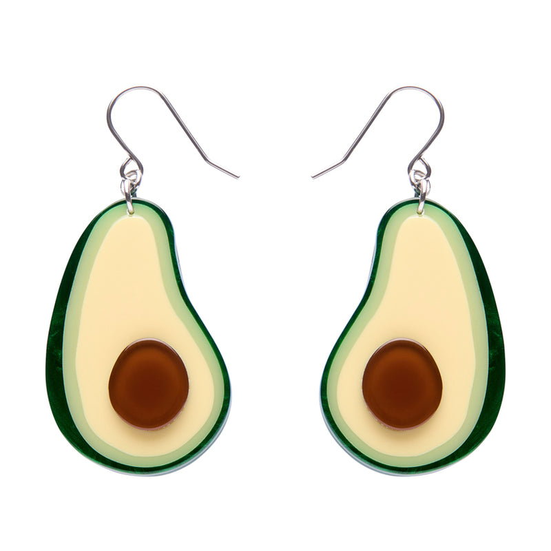 Avocado Affair Drop Earrings by Erstwilder