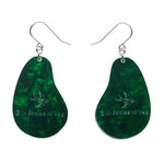 Avocado Affair Drop Earrings by Erstwilder