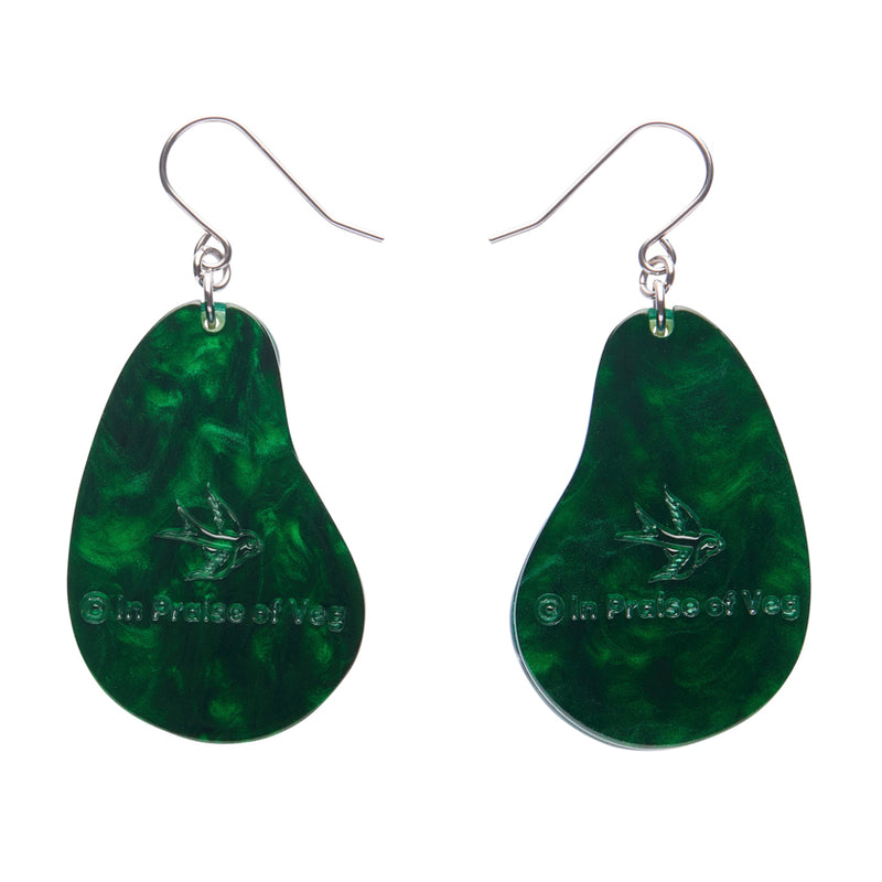 Avocado Affair Drop Earrings by Erstwilder