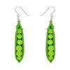 Peas Please Drop Earrings by Erstwilder