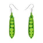 Peas Please Drop Earrings by Erstwilder