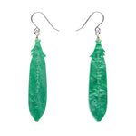 Peas Please Drop Earrings by Erstwilder