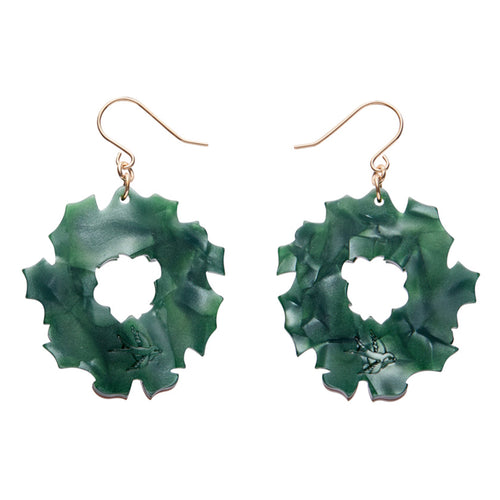Forest Wreath Drop Earrings by Erstwilder