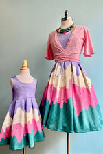 Kids Ice Cream Amanda Dress in Lavender by Dolly & Dotty