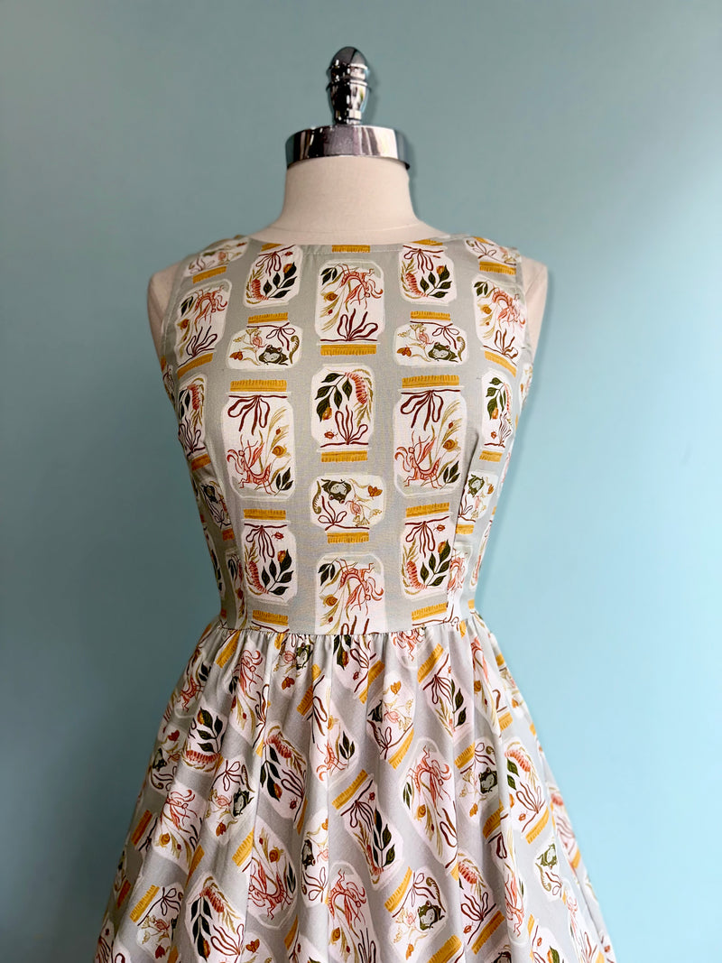 Jars of Bugs Vintage Dress by Retrolicious