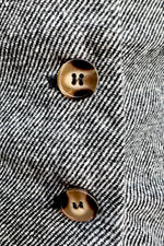 Selma Black and White Fitted Vest by Banned