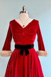 Red Velvet Nina Dress by Banned