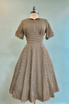 Black and Brown Plaid Wilma Dress by Banned