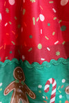 Gingerbread Border Full Skirt