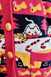 Meowy Christmas Fiona Cardigan by Miss Lulo