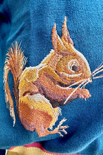 Teal Squirrel Vera Cardigan by Palava