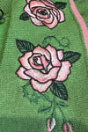 Western Embroidered Cardigan in Green by Voodoo Vixen