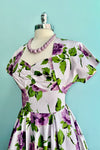 Sandi in Toscana Dress in Lavender by Retrospec'd