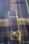 Sutton Navy and Yellow Plaid Dress by Mata Traders