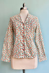 Carrot Button Down Blouse by Banned