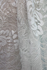Ivory Lace Tie-Neck Blouse
