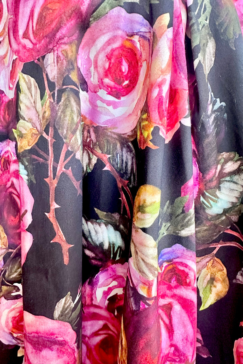 Sandi Georgia Garden Dress in Black & Pink by Retrospec'd Modern Millie Sandi Georgia Garden Dress in Black & Pink by Retrospec'd Modern Millie