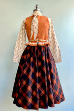 Parker Plaid Skirt by Hearts & Roses London